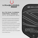 Selkirk Vanguard Control - S2 Midweight & Lightweight-Raw Carbon in Color